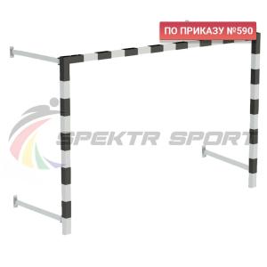 Купить Ворота мини-футбольные складные без сетки 2х3х0,5 м. (к-кт) в Мосальске 