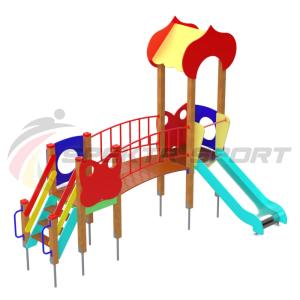 Купить Детский игровой комплекс Полянка ДИК 1603 в Мосальске 