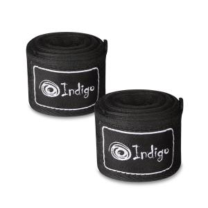 Купить Бинт боксёрский Indigo х/б, нейлон, 3 м  в Мосальске 