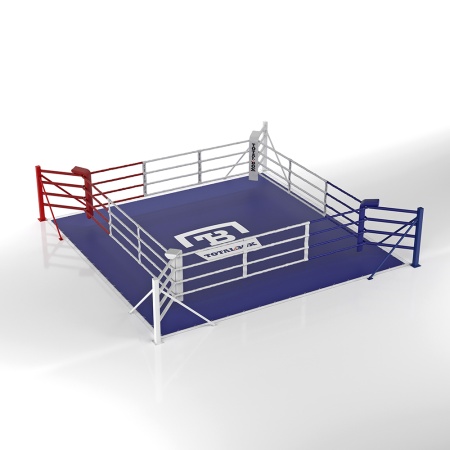 Купить Ринг боксерский напольный Totalbox на упорах 5х5м в Мосальске 